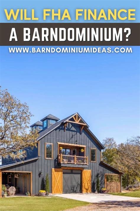 Will Fha Finance A Barndominium Barndominium Cost Barndominium