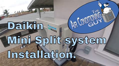 Daikin Mini Split Install Manual