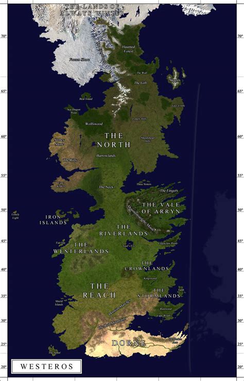 Westeros By Tomme23 On Deviantart