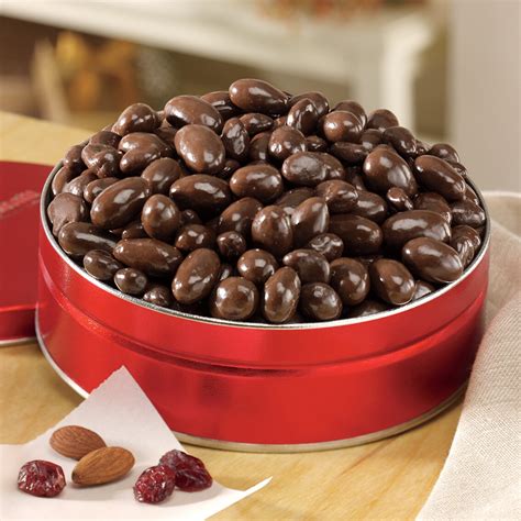 Dark Chocolate Almonds And Cranberries From The Swiss Colony Aw781