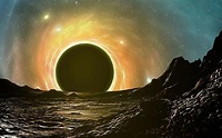 Black Hole Seen From Planet Photograph by Mark Garlick/science Photo ...