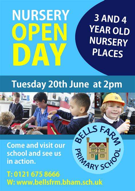 Nursery Open Day Bells Farm Primary School