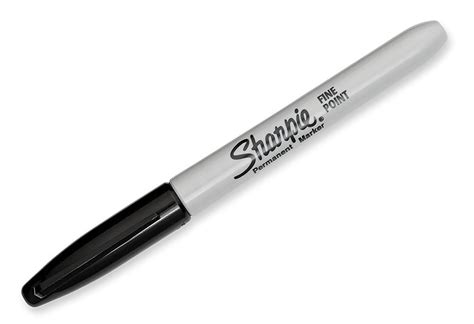Sharpie Permanent Marker Fine Point Black Single