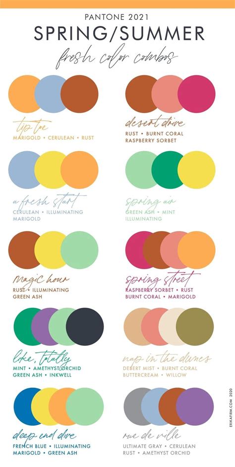 Pin By Karens Pick On 2 0 2 1 Summer Color Trends Color Trends