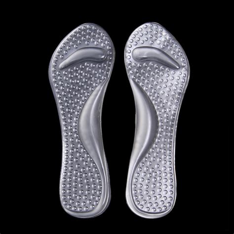 Non Slip Arch Support Gel Shoe Insoles Heel Insert Alleviate High Heels