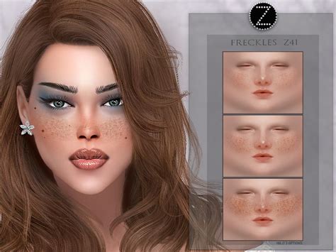 The Sims Resource Freckles Z41 In 2023 Freckles Beauty Makeup Beauty