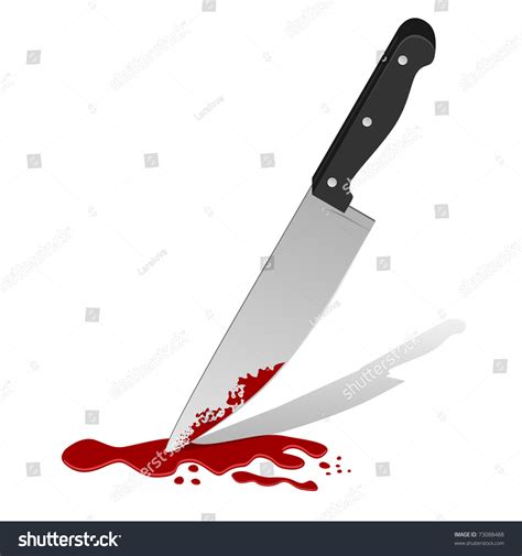 Download 130+ royalty free knife dripping blood vector images. Knife Blood Vector Illustration Lager-vektor 73088488 ...