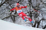 Didier Defago of Switzerland in action during the Alpine Skiing Men's ...