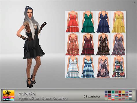 Astya96 Sgisims Siren Dress Conversion Recolor