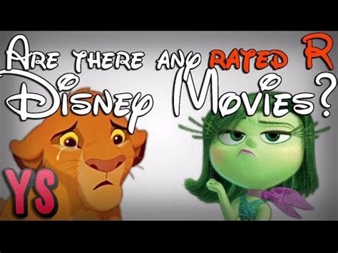 This includes disney, pixar, marvel studios, star wars, national geographic, and even some content from its recent acquisition of 20th. Are There Any Rated R Disney Movies? | Yellow Syrup - YouTube