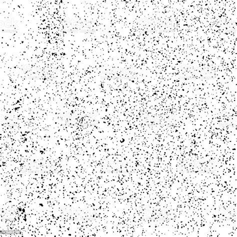 Black Grainy Texture Isolated On White Stock Illustration Download