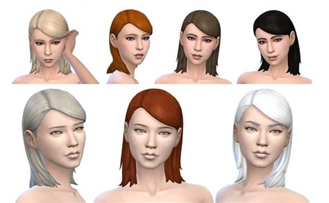 26 Get Together Hair Recolors By Deelitefulsimmer At Simsworkshop