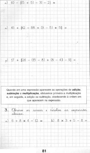 EXPRESSÕES NUMÉRICAS ATIVIDADES EXERCÍCIOS PARA IMPRIMIR III