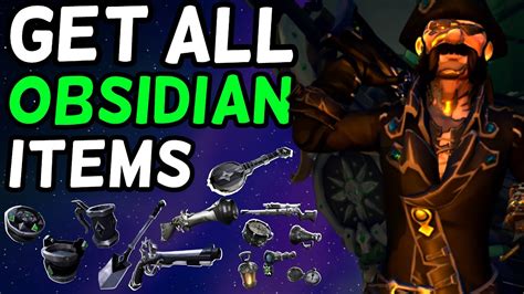 How To Unlock All Obsidian Items Youtube