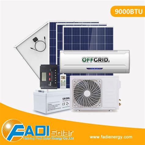 9000btu Dc48v Off Grid Solar Air Conditioner And Dc Powered Air