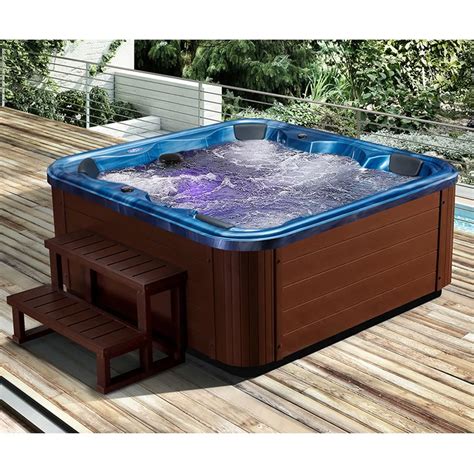 Hot Sale 6 People Spa Tubs Made In China Deluxe Outdoor Whirlpool