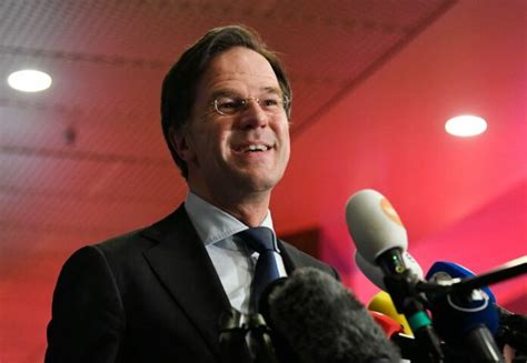 after dutch election prime minister mark rutte announces victory baltic news network