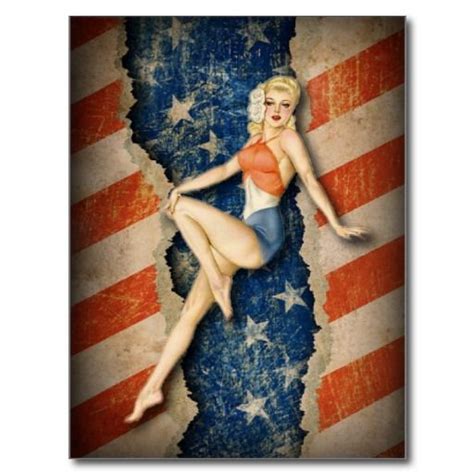 Patriotic Pin Up Pin Ups Pinterest Wwii American Flag And Dress