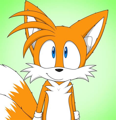 Just Tails By Chris Draws On Deviantart Fox Art Sonic Tails Tails