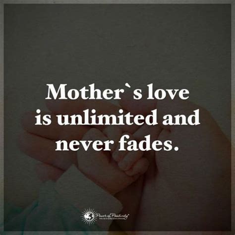 Mothers Love Is Unlimited And Never Fails Quote Mothers Love