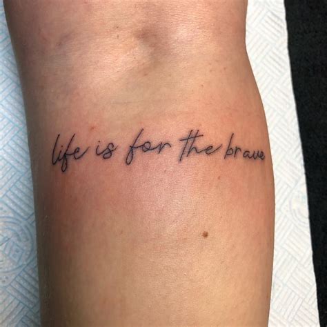 Exquisite Small Quote Tattoos Small Quote Tattoos Small Tattoos
