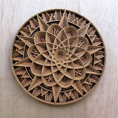 Amazingly Intricate Laser Cut Wood Relief Sculptures By Gabriel Schama