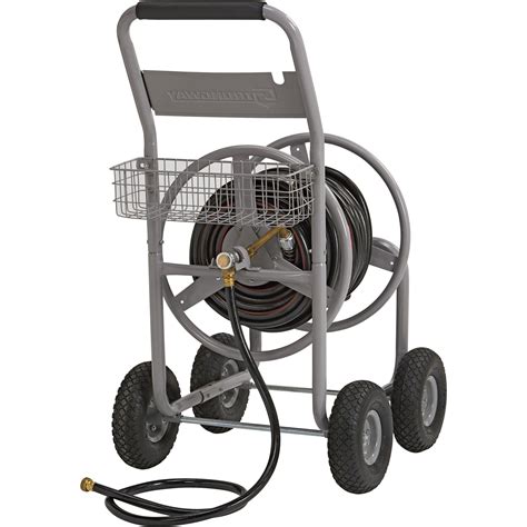 Strongway Garden Hose Reel Cart — Holds 58in X 400ft Hose Northern