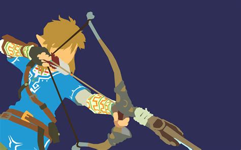 Botw I Made Some Minimalist Botw Link Wallpapers At An Absurdly