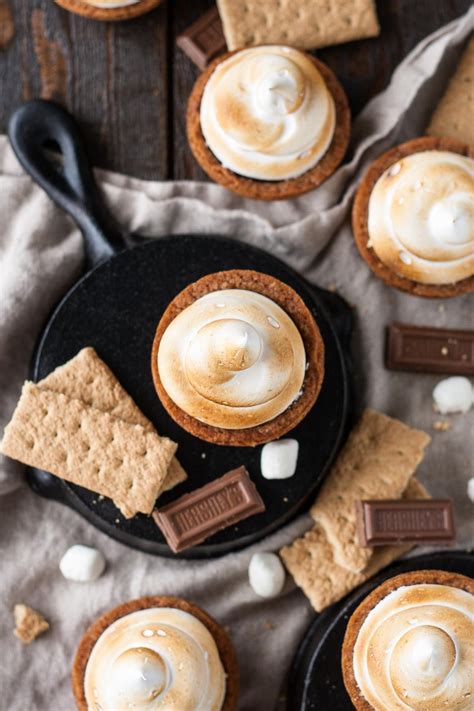 No Campfire Needed For These Smores Cookie Cups Graham Cracker Cookie