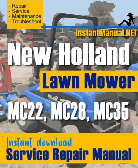 New Holland Mc22 Mc28 Mc35 Lawn Mower Service Repair Manual