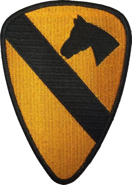 1st Cavalry Division Unit Us Army Armed Forces Hook Loop Touch Fastener