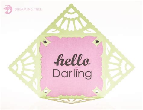 Blossom Greeting Card Svg Svg Files For Cricut And Silhouette