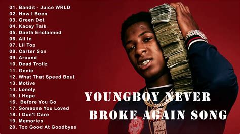 Best Youngboy Never Broke Again Songs Of All Time Youngboy Greatest