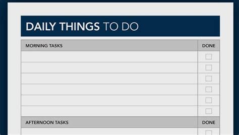 24 Things To Do Checklist Template Doctemplates