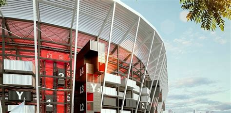 Diseñan Un Estadio Transportable Con Contenedores Para Qatar 2022