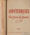 montesquieu vom geist der gesetze - ZVAB