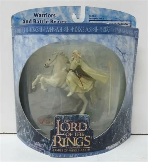 Vintage Lord Of Rings Gandalf The White Shadow Box Figure Action Doll