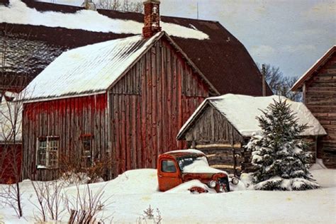 Pin By William Cooper On Winter Country Barns Barn
