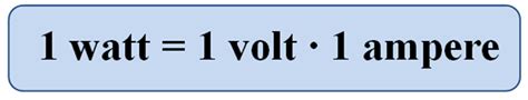 Amps Watts And Volts Formula Zohal