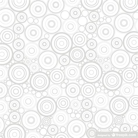 Pixlith Grey And White Circle Wallpaper