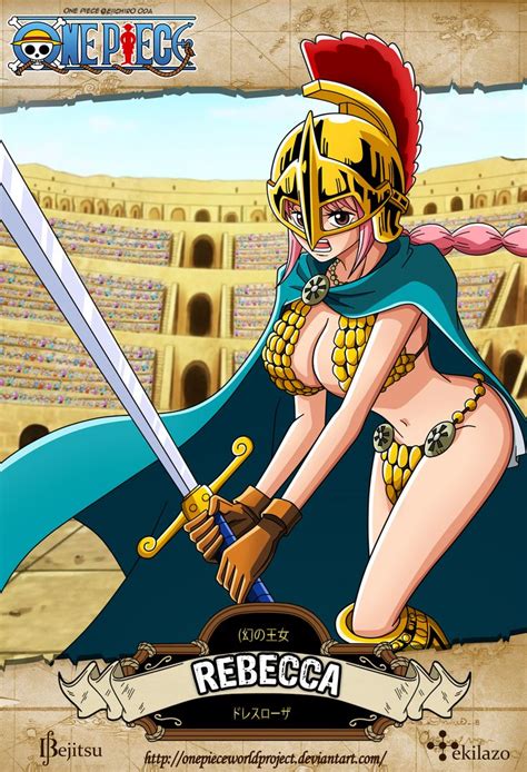 One Piece Rebecca By Onepieceworldproject On Deviantart One Piece