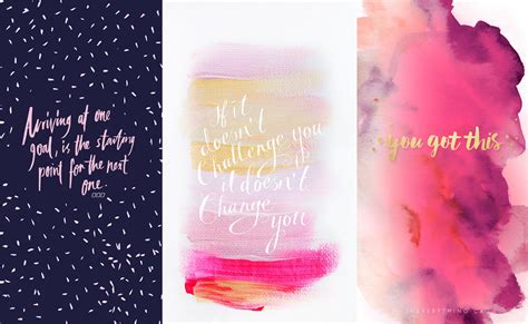 Use them as wallpapers for your mobile or desktop screens. Get It, Girl: 6 iPhone Backgrounds to Motivate You ...
