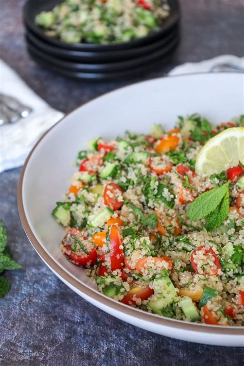 Tabbouleh With Quinoa Is Delicious And Naturally Gluten Free A Girl