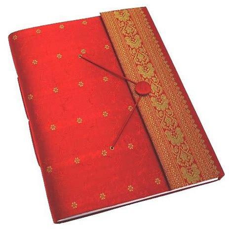 Handmade Sari Photo Albums By Paper High