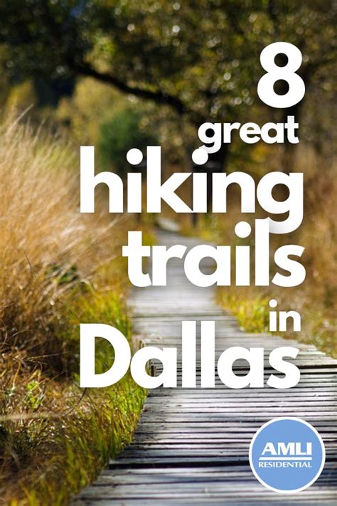 Scenic Hiking And Walking Trails In Dallas