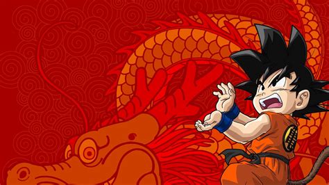 Kid Goku On Nimbus Pfp ~ Goku Shenron Ball Dragon Son Wallpapers Iphone