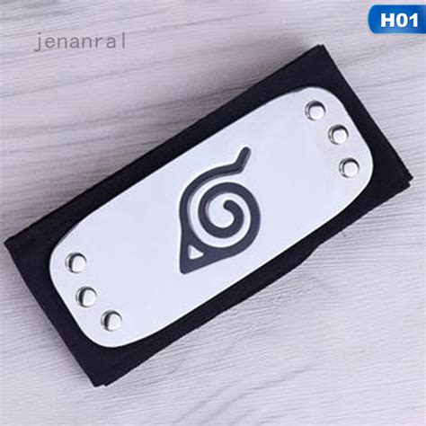 Naruto Kakashi Sasuke Hidden Leaf Village Headband Konoha Cosplay