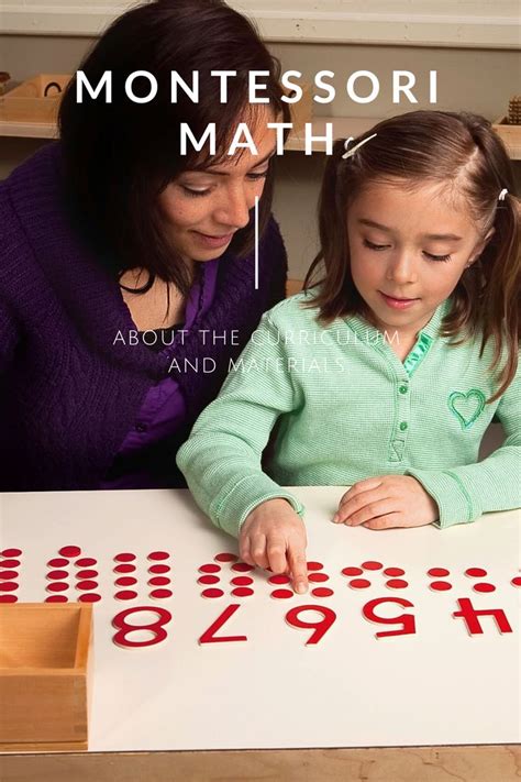 Montessori Math Curriculum And Materials Montessori Math Montessori Education Math Curriculum