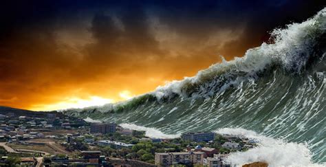 Tsunamis are large, often destructive sea waves, which are usually caused by earthquakes below the ocean, volcanic eruptions, or underwater landslides. Sonhar Com Tsunami - Mensagens e Interpretações