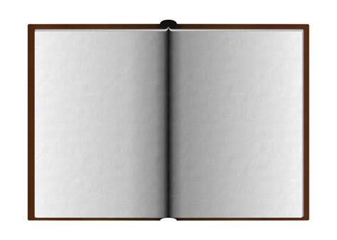 Free Vector Graphic Opened Book White Pages Blank Free Image On